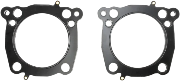 A pair of pistons with the same design.
